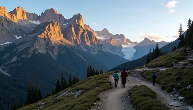 Free Alpine Trail Adventure Image - Mountains, Trail, Hiking | Download ...