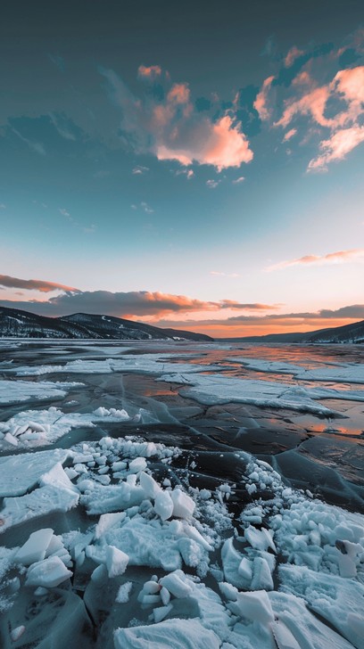 Fragmented Sunlight Free Arctic Sunset Serenity Image - Sunset, Arctic, Serene | Download ...