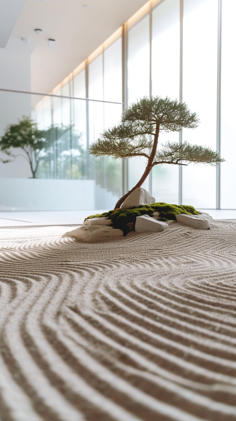 Zen Cee Free Zen Garden Display Image - Zen, Garden, Bonsai | Download at StockCake