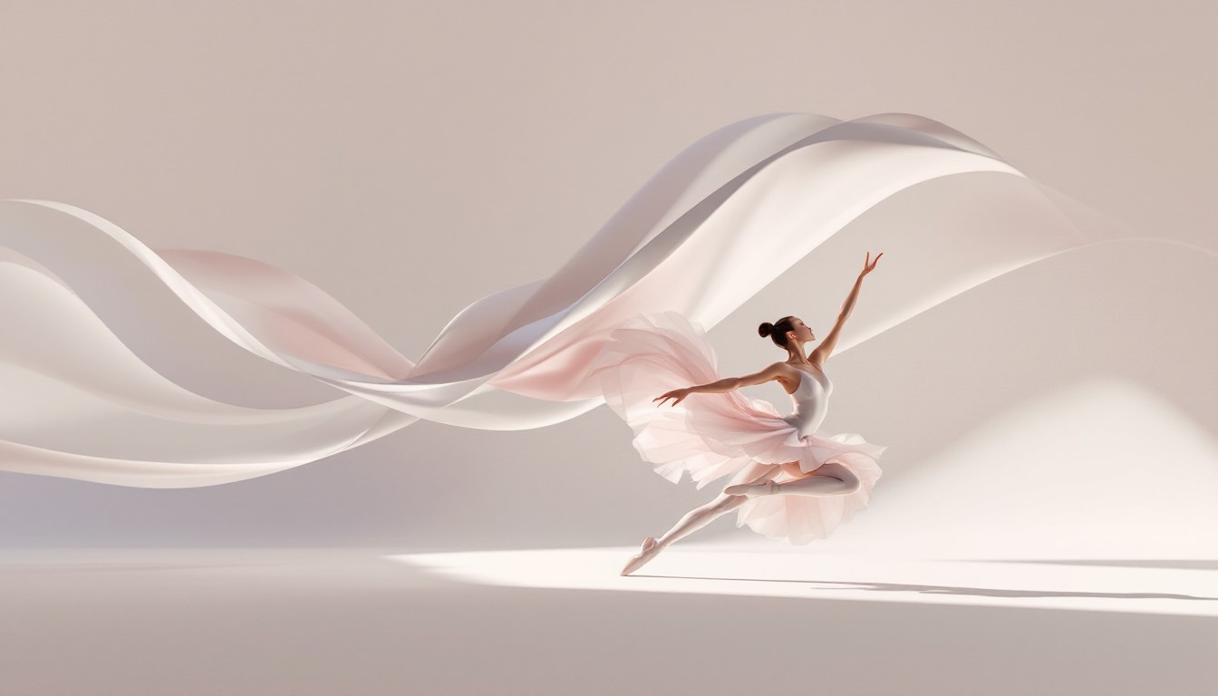 Free Geometric Ballet Leap Image - Ballerina, Dancer, Ballet | Download ...
