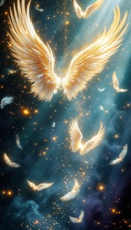 Free Celestial Wings Ascending Image - Wings, Ethereal, Celestial ...