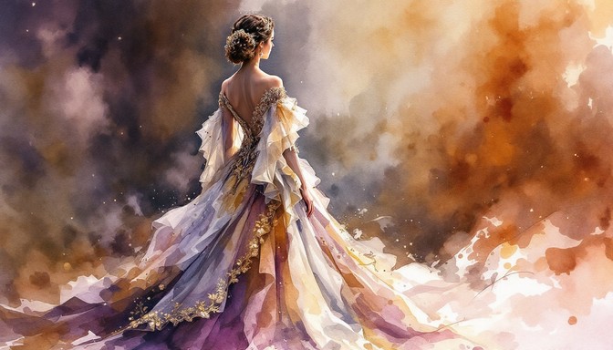 Free Purple Rainy Elegance Image - Woman, Purple, Gown | Download at ...