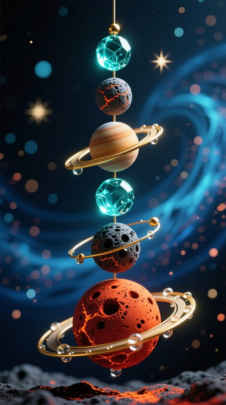 Free Cosmic Planets Floating Image - Planets, Cosmic, Space | Download ...