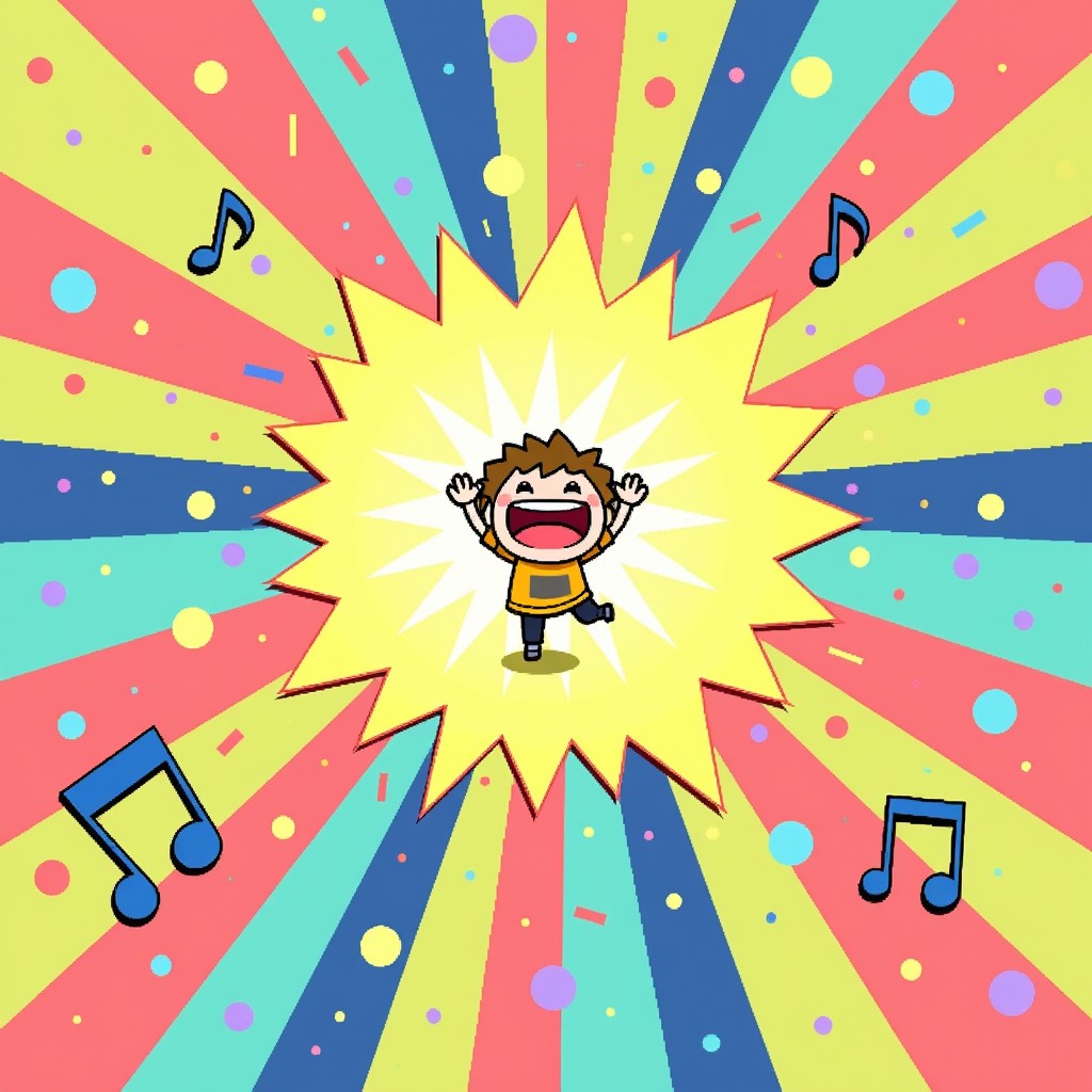 Free Explosive Pixel Joy Image - Pixel, Chibi, Joy | Download at StockCake
