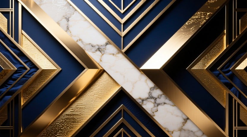 View of Bold Textured Oxide Bathroom Design Inspiration