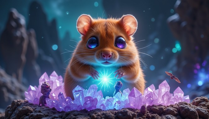 Free Crystalline Hamster Oracle Image - Hamster, Mystical, Crystalline ...