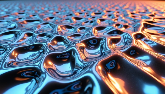 Free Liquid Chrome Waves Image - Chrome, Metallic, Abstract | Download ...