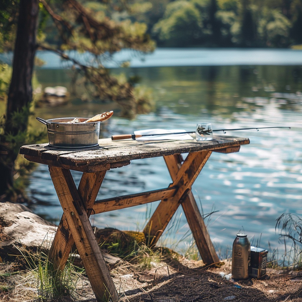 Free Lakeside Cooking Setup Image - Lake, Cooking, Nature | Download at ...