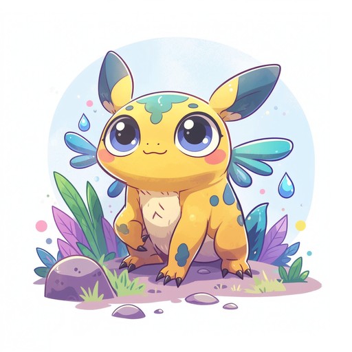 Yellow Magic Pokemon Free Magical Yellow Pokémon Image | Download at StockCake