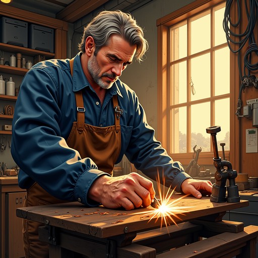 Free Masterful Craftsman Working Image - Craftsman, Workshop, Artisan ...