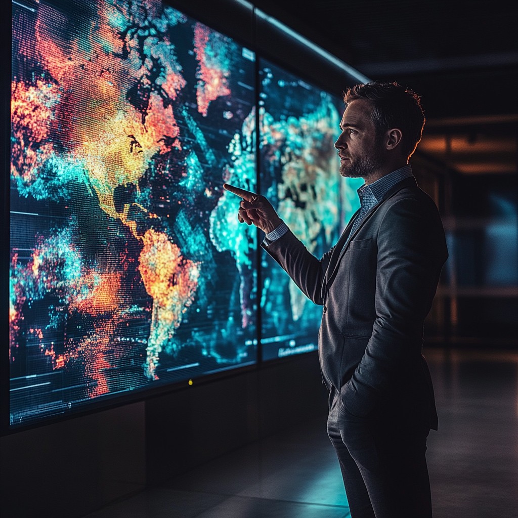 Explore Digital Data Free Analyzing digital data Image - Technology, Businessman, Digital ...