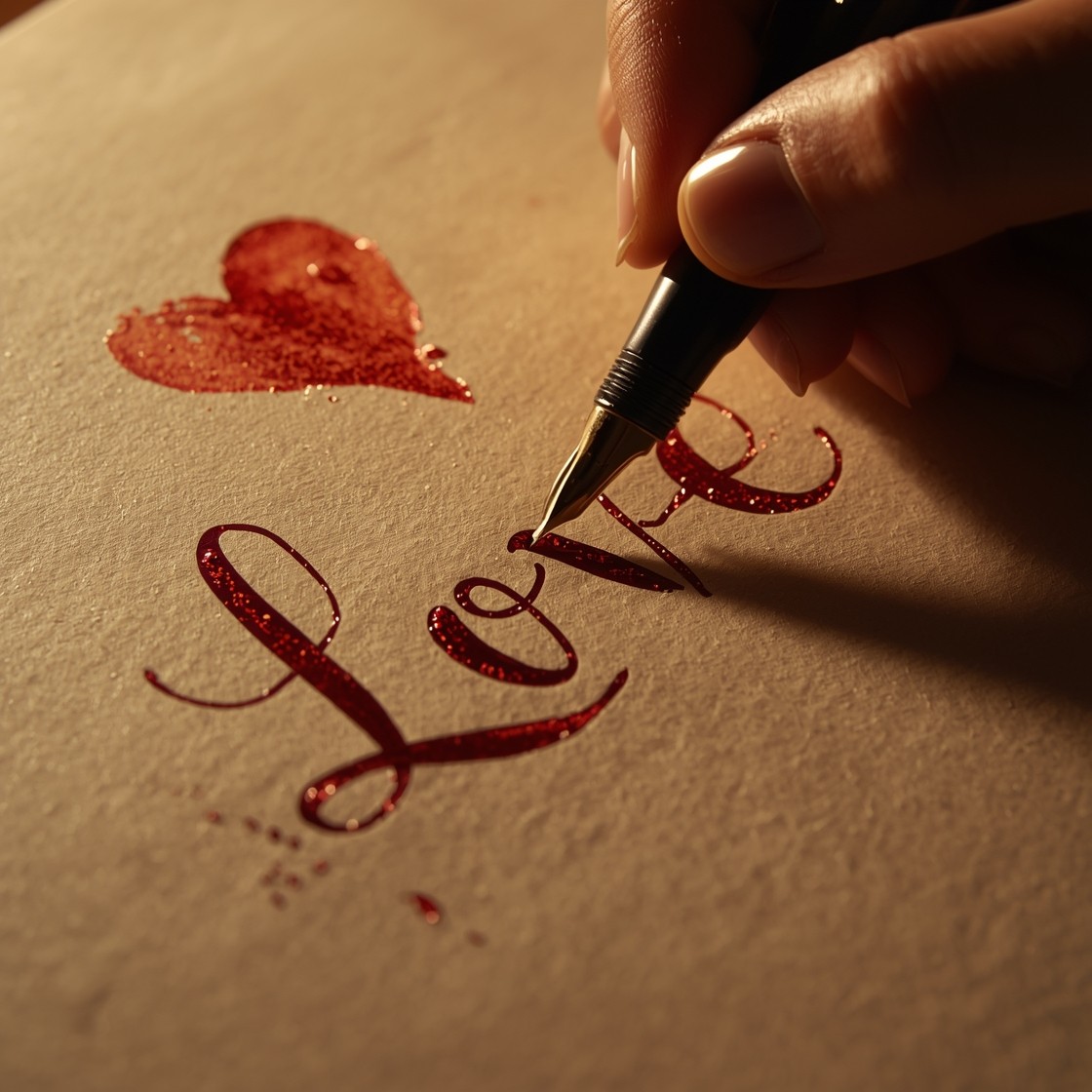 I Love Ink Free Love In Ink Photo - Calligraphy, Love, Handwriting | Download at ...