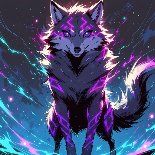 Free Epic Wolf Combat Image - Wolf, Wolves, Anime | Download at StockCake