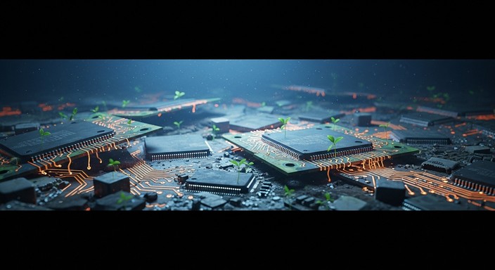 Free Processors in blue Photo - Circuits, Processors, Technology ...