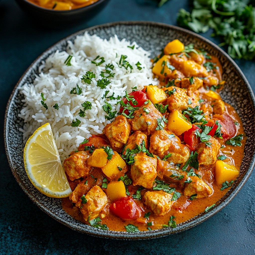 Free Delicious curry dinner Photo - Curry, Rice, Chicken | Download at ...
