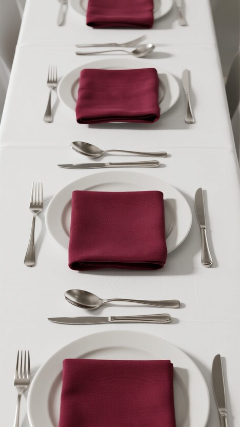 Free Elegant Table Setting Image - Dining, Tablecloth, Napkins ...