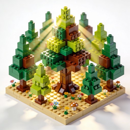 Isometric Lego Free LEGO Forest Magic Image - Lego, Forest, Isometric | Download at ...