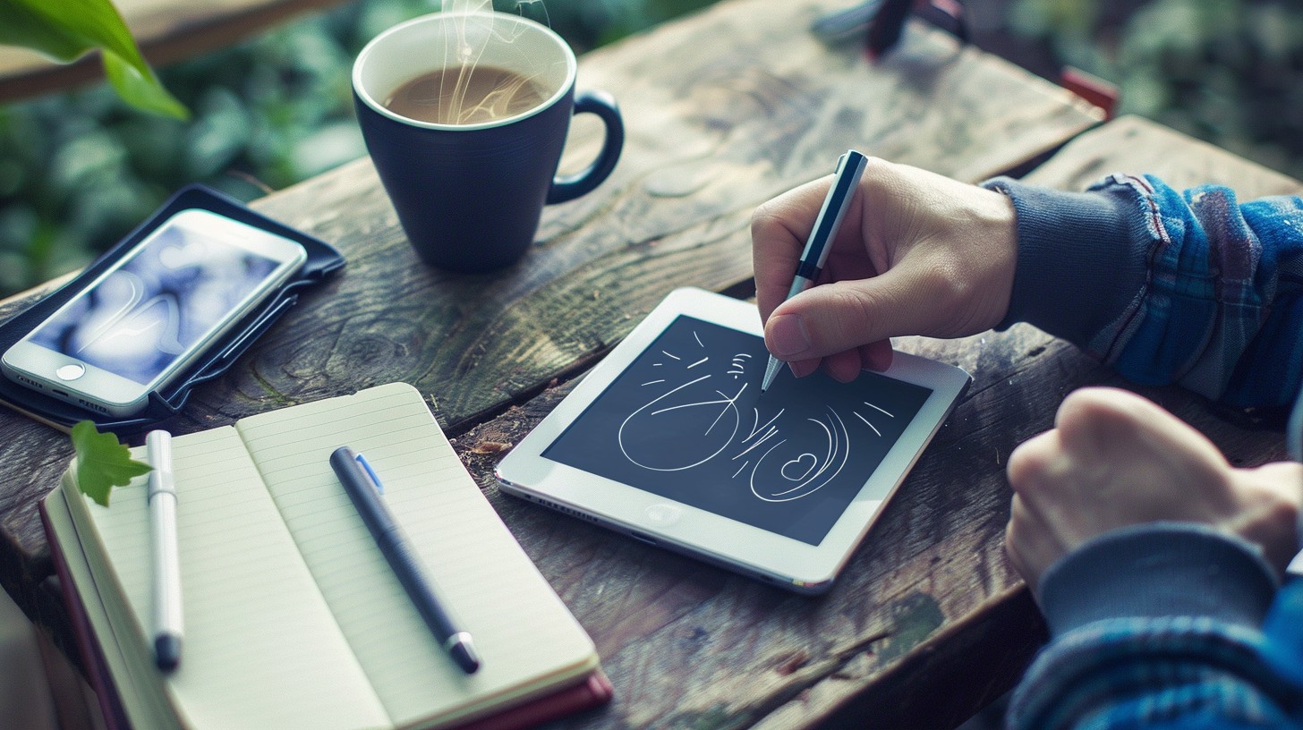 Much Drawing Free Creative Digital Sketching Image - Sketching, Digital, Tablet ...