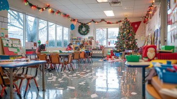 Free Festive Classroom Activity Image - Children, Classroom, Christmas ...