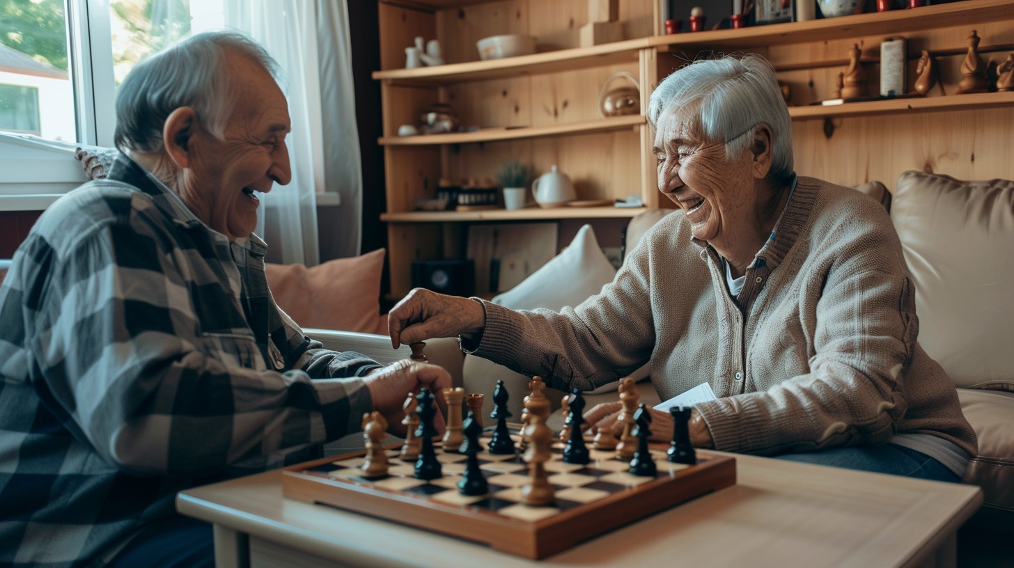 Free Joyful Chess Game Image - Elderly, Chess, Game | Download at StockCake