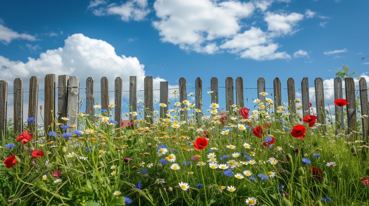 Free Blooming Wildflowers Field Image - Wildflowers, Field, Poppies ...