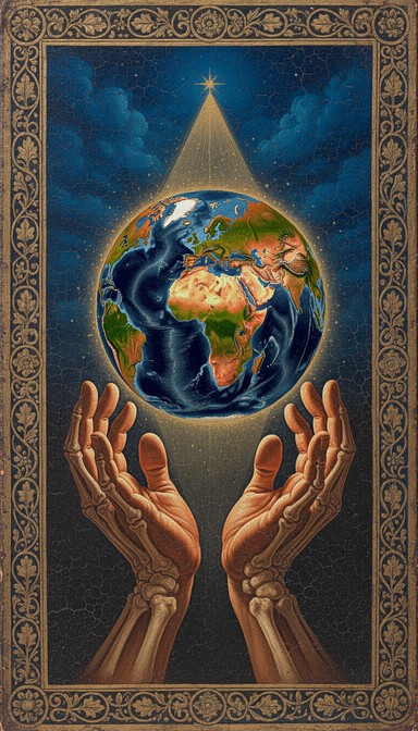 Earth Renaissance Style Free Protecting Our Planet Image - Painting, Renaissance, Hands ...