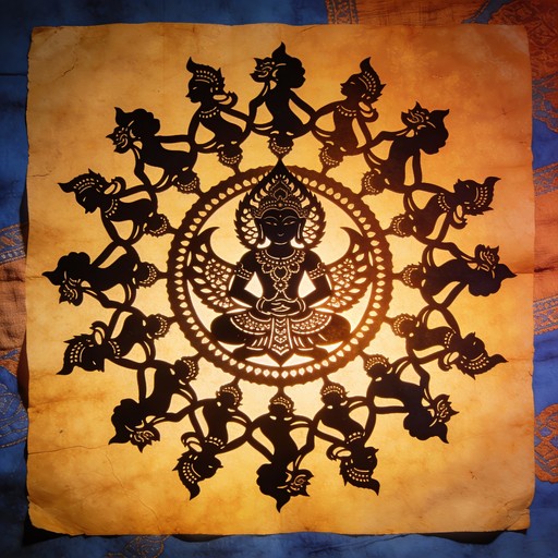Free Shadow Puppet Mandala Image - Silhouette, Mandala, Puppet ...
