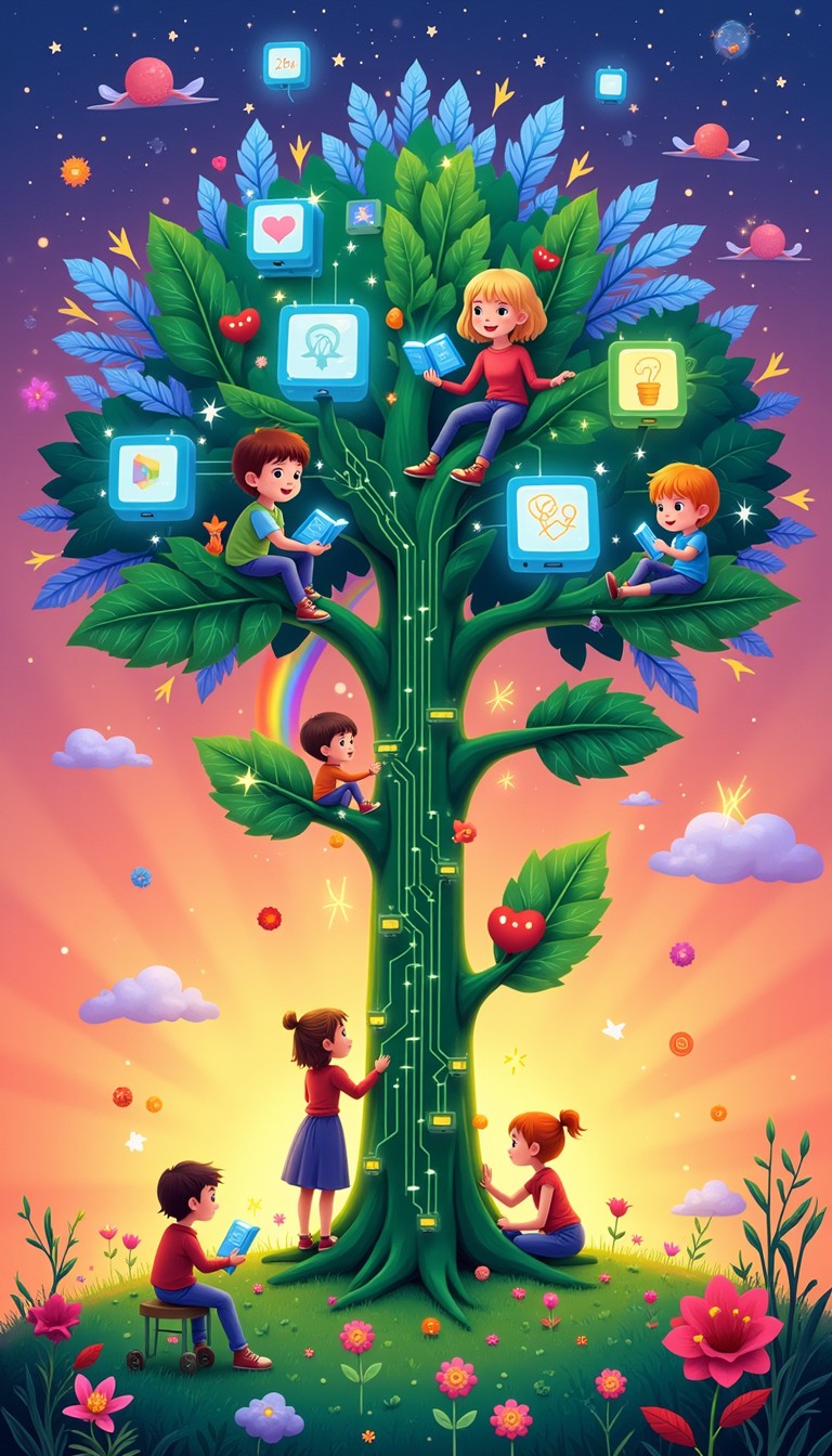 Free Digital Learning Tree Image - Digital, Tree, Magical | Download at ...