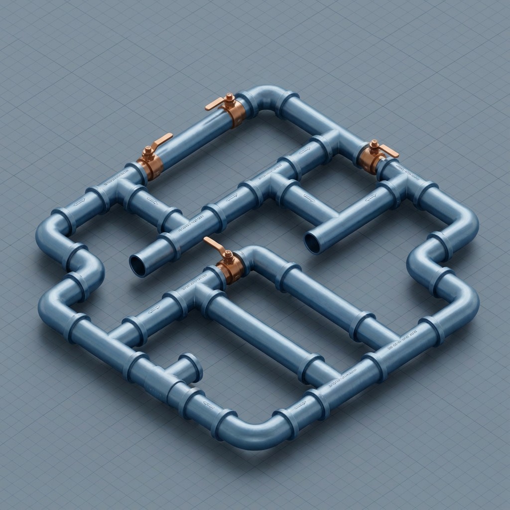 Free Industrial Pipe Network Image - Industrial, Pipes, Isometric ...