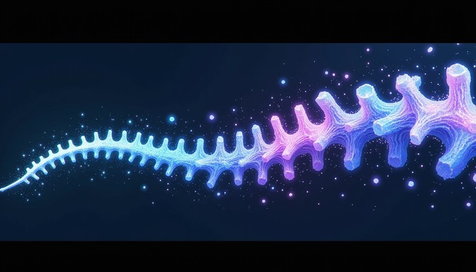 Free Crystalline Cosmic Spine Image | Download at StockCake