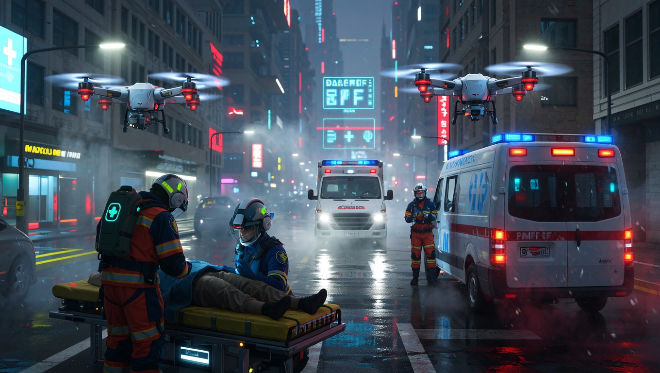 Free Future Emergency Response Image - Cyberpunk, Futuristic ...