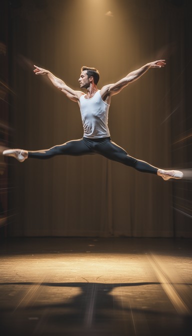 Men Ballet Performance Free Dancer Soars Gracefully Image - Ballet, Dancer, Male | Download at ...
