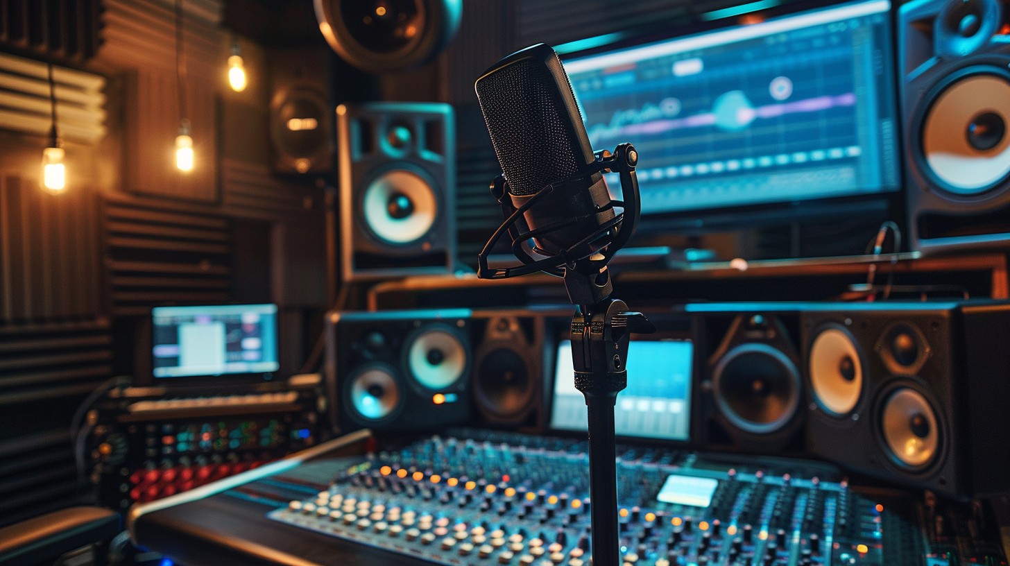 Free Modern Recording Studio Image - Studio, Recording, Microphone ...