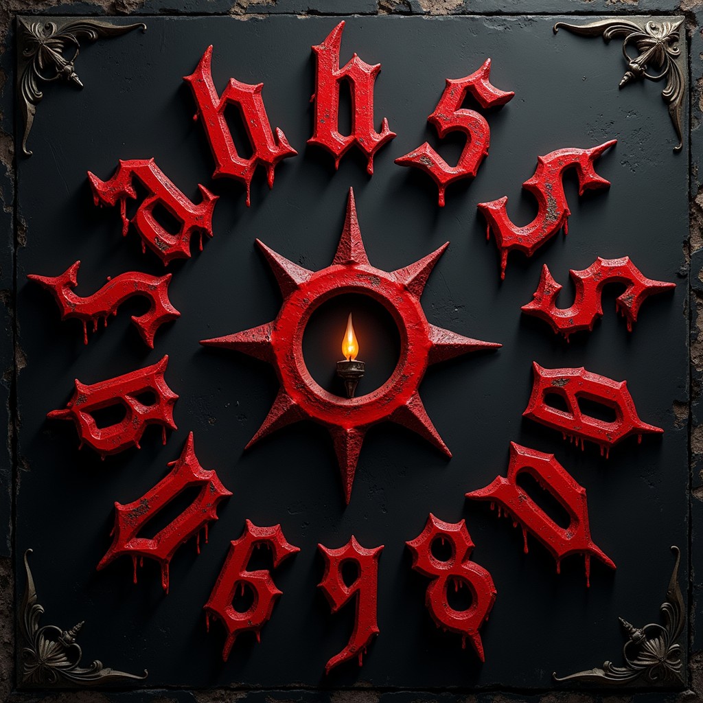 Free Blood Ritual Sigil Photo - Gothic, Occult, Crimson | Download at ...