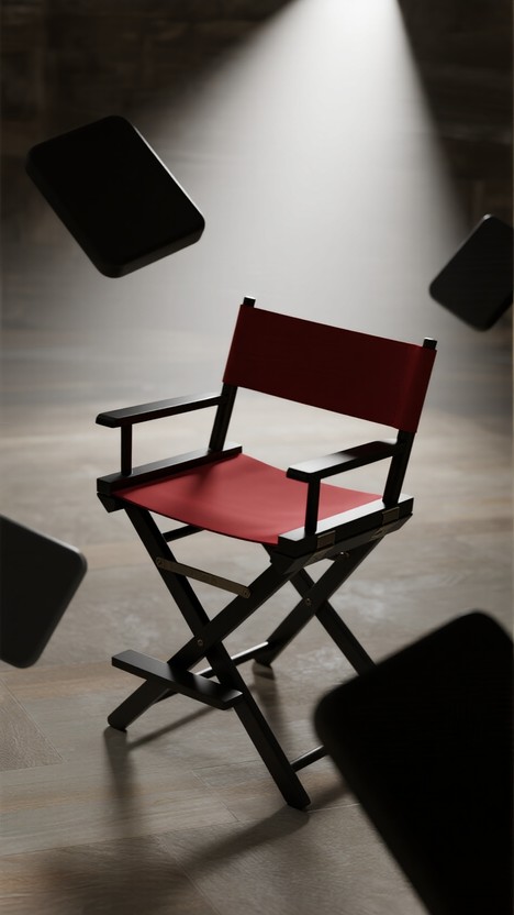 Free Floating Director's Chair Image | Download at StockCake