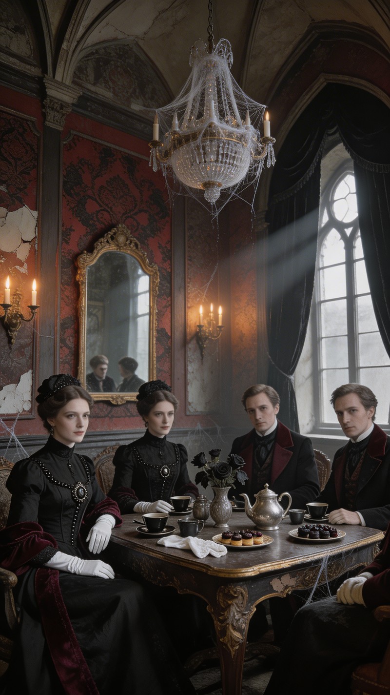 Free Gothic Tea Gathering Image - Victorian, Gothic, Tea | Download at ...
