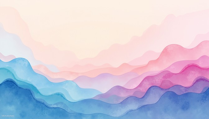 Free Pastel Mountain Layers Image - Watercolor, Pastel, Mountains ...