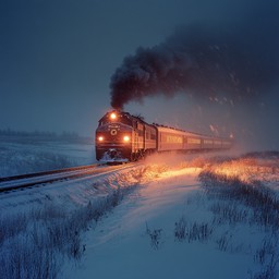 Free Snowy Train Journey Image - Train, Snow, Winter | Download at ...