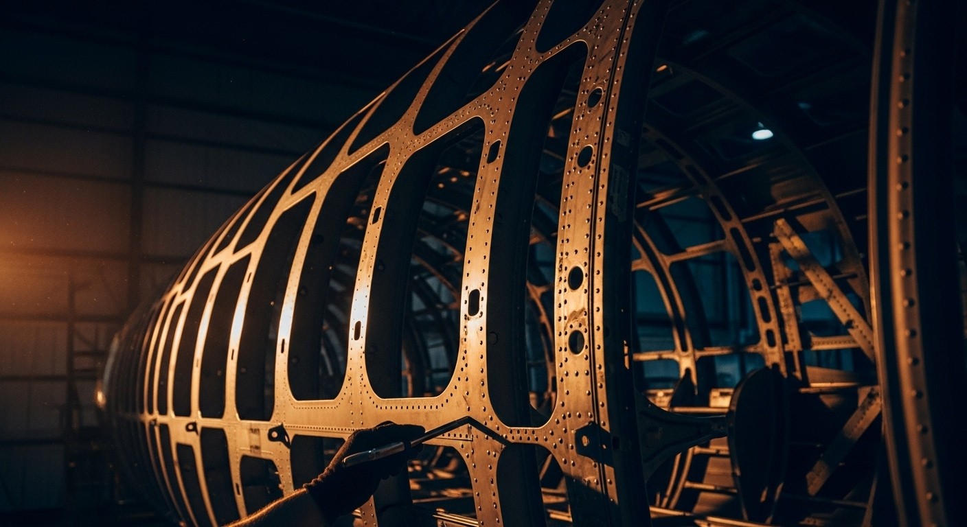 Free Illuminated Aircraft Skeleton Image - Aircraft, Fuselage ...