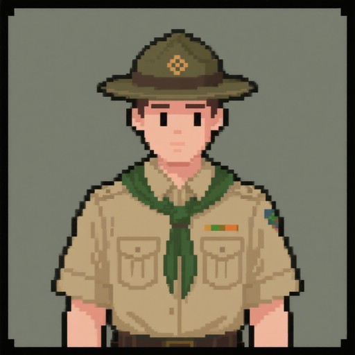 Free Pixel Scout Portrait Image | Download at StockCake