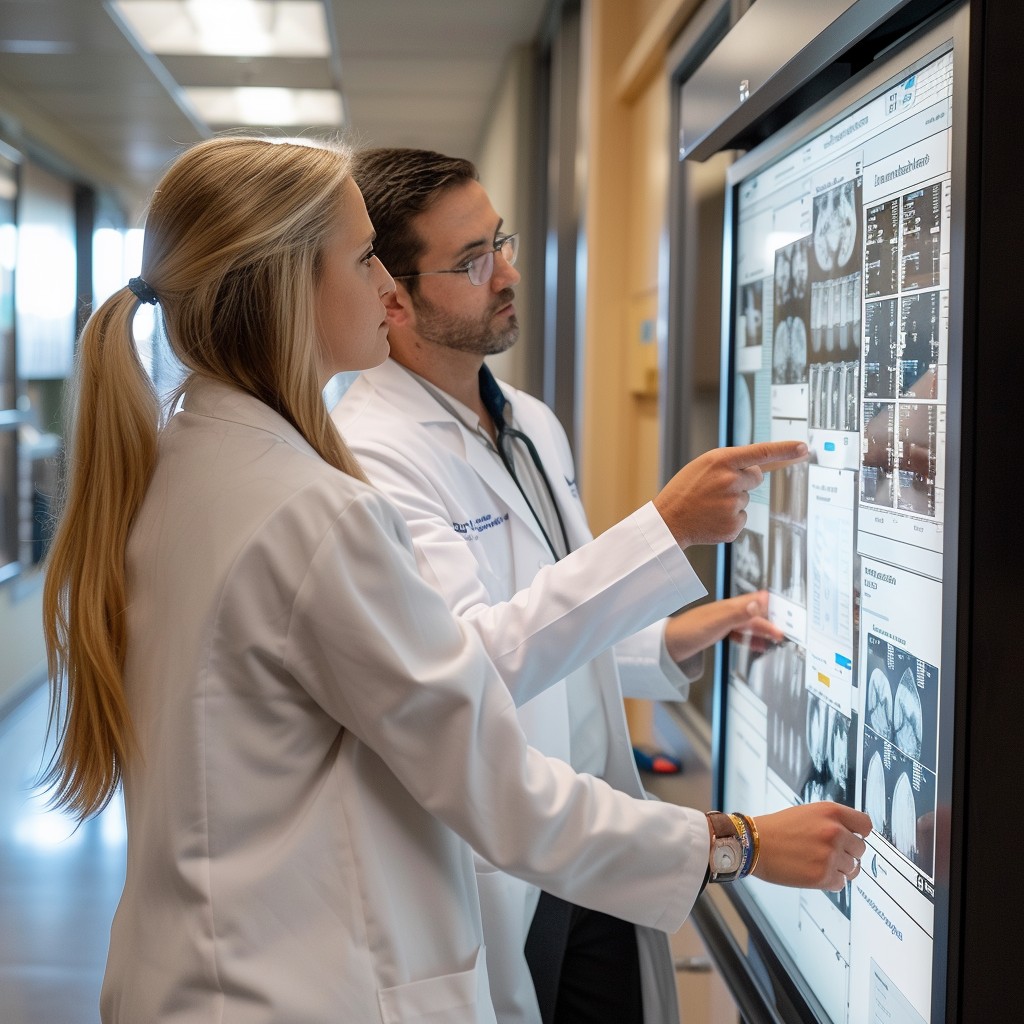 Free Doctors Reviewing Scans Image - Healthcare, Technology, Doctors ...