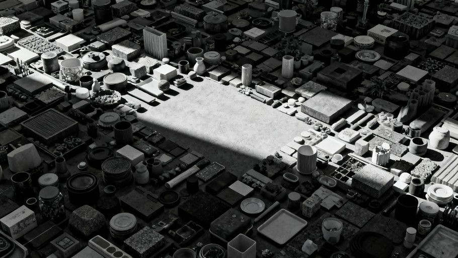 Dramatic Random Images Free Order Within Chaos Photo - Minimal, Monochrome, Geometric ...