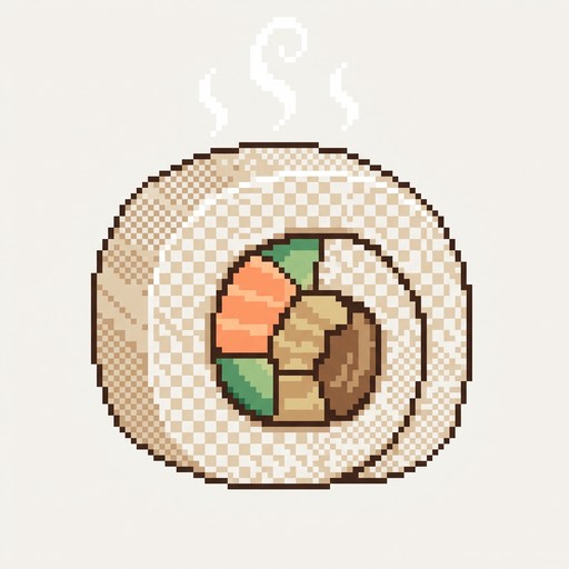 Free Pixel Sushi Art Image - Pixel, Sushi, Art | Download at StockCake