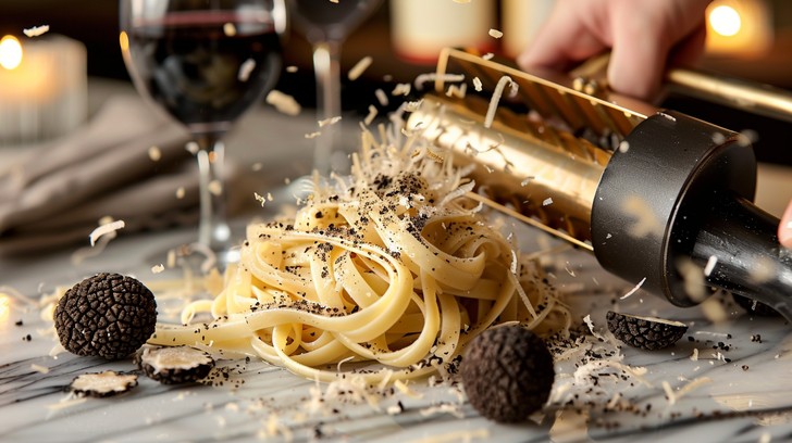 Free Gourmet Pasta Dish Image - Pasta, Truffles, Gourmet | Download at ...