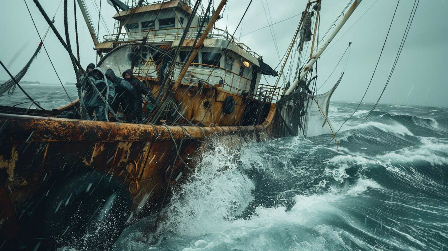 Free Stormy Sea Fishing Image - Ocean, Storm, Fishing | Download at ...