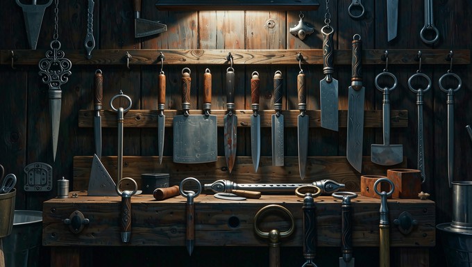 Haunting Tools Free Sacred Tool Collection Image | Download at StockCake