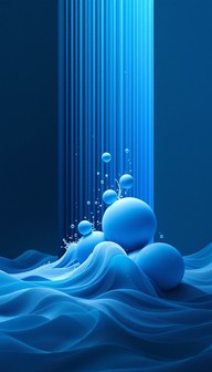 Water Column Rising Gif Free Rising Ocean Column Image - Minimal, Geometric, Azure | Download ...