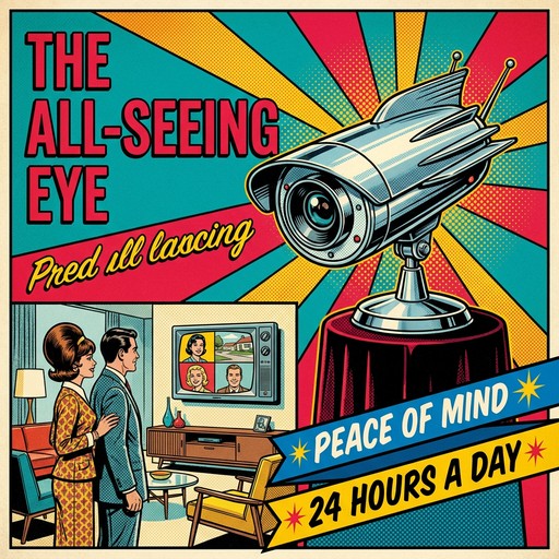 Free Retro Security Advertisement Image - Illustration, Vintage, Retro ...