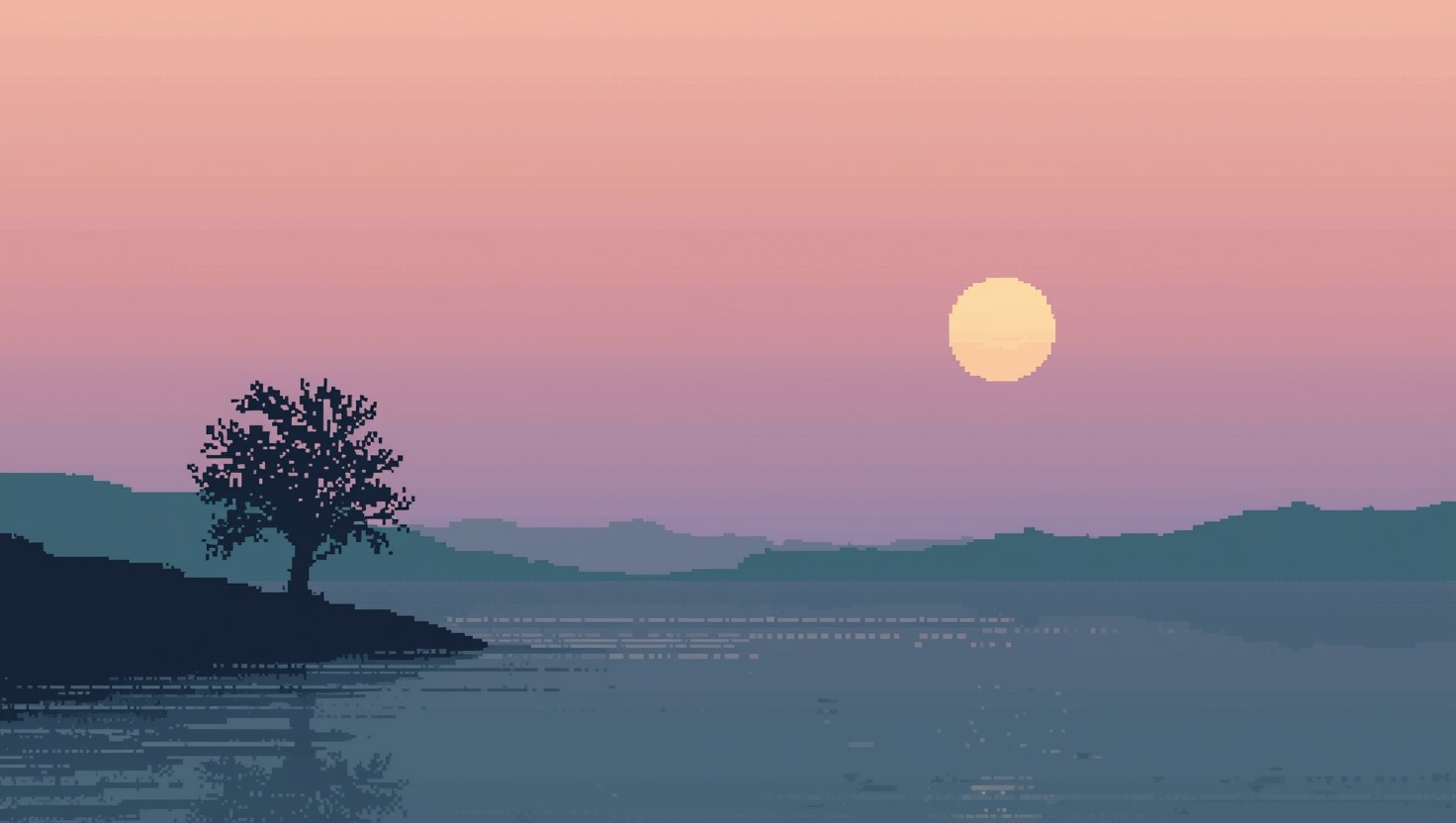Free Twilight Pixel Serenity Image - Pixel, Art, Twilight | Download at ...
