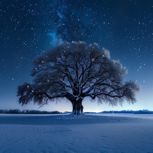 Free Starry Winter Night Image | Download at StockCake